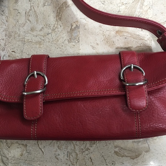 Cole Reaction Bags Burgundy Leather Small Purse Poshmark